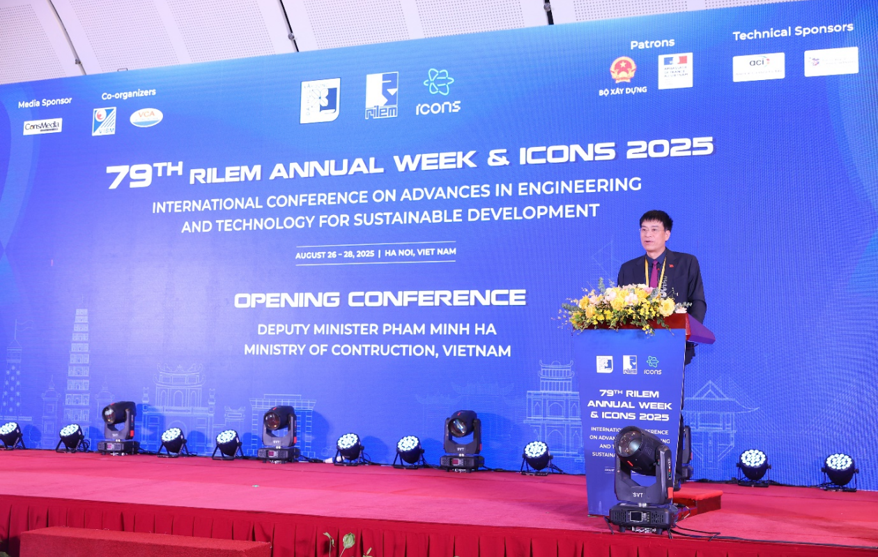 Khai mạc Tuần lễ RILEM-ICONS 2025