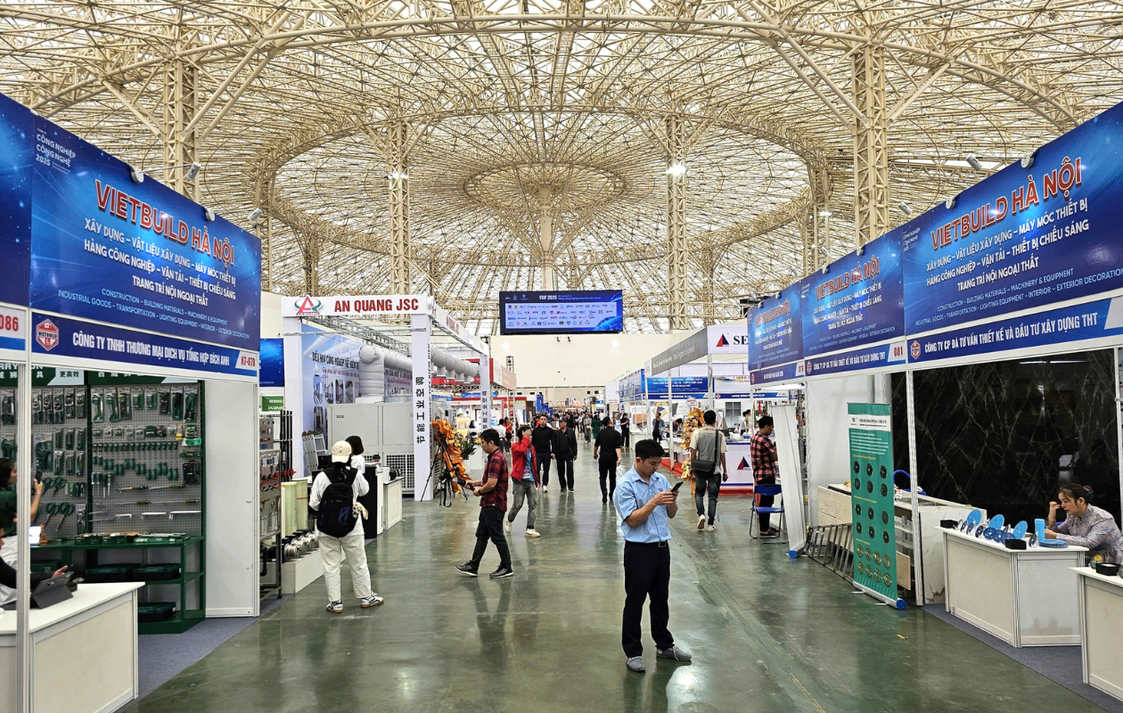 Hơn 200 doanh nghiệp tham gia Triển lãm quốc tế Vietbuild Hà Nội 2025 lần thứ 4
