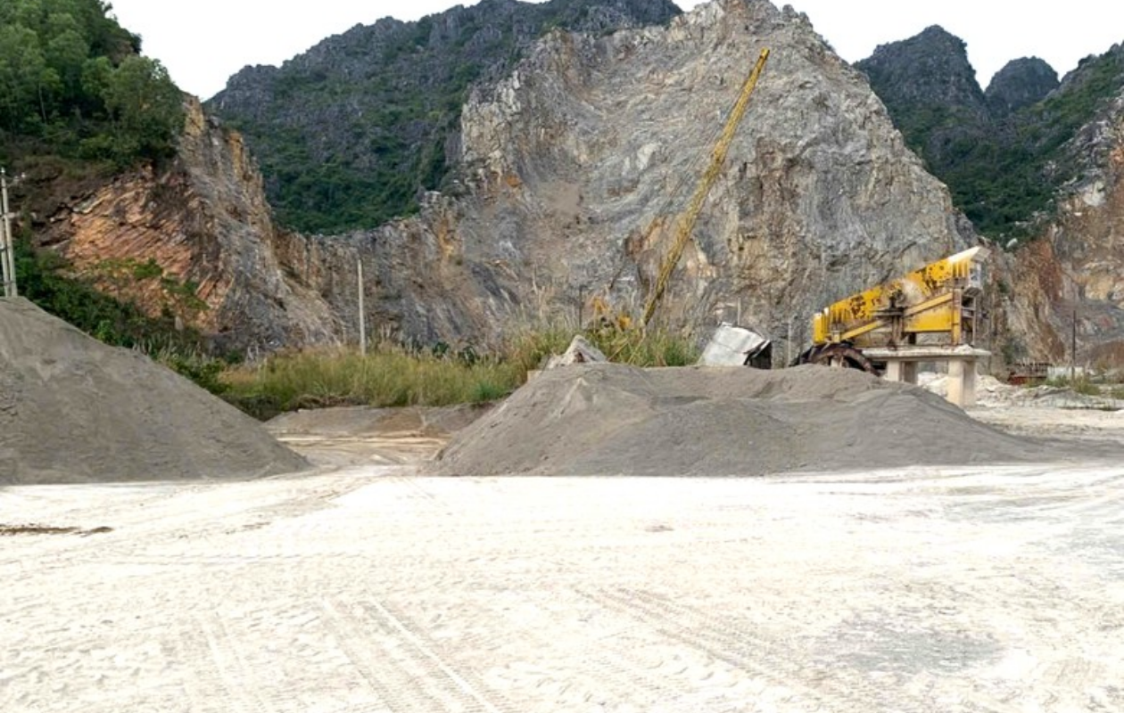 Thiếu nguồn cát xây dựng  tự nhiên, Thanh Hoá tăng cường sản xuất và sử dụng cát nghiền