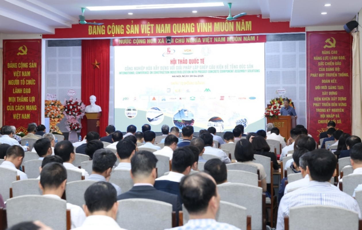 Hội Bê tông Việt Nam, thúc đẩy ứng dụng bê tông đúc sẵn tại các công trình quy mô lớn
