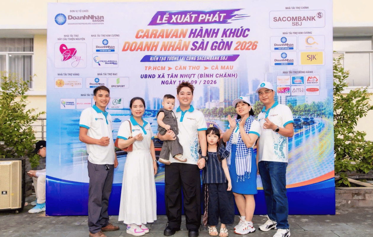 Ngày 18/09/2026 | SJK vinh dự đồng hành cùng Giải Pickleball Caravan Hành Khúc Doanh Nhân Sài Gòn 2026 
