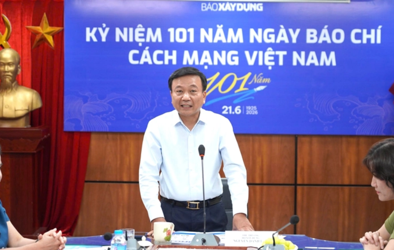 Thứ trưởng Bộ Xây dựng Nguyễn Danh Huy: Đoàn kết là nền tảng để Báo Xây dựng phát triển
