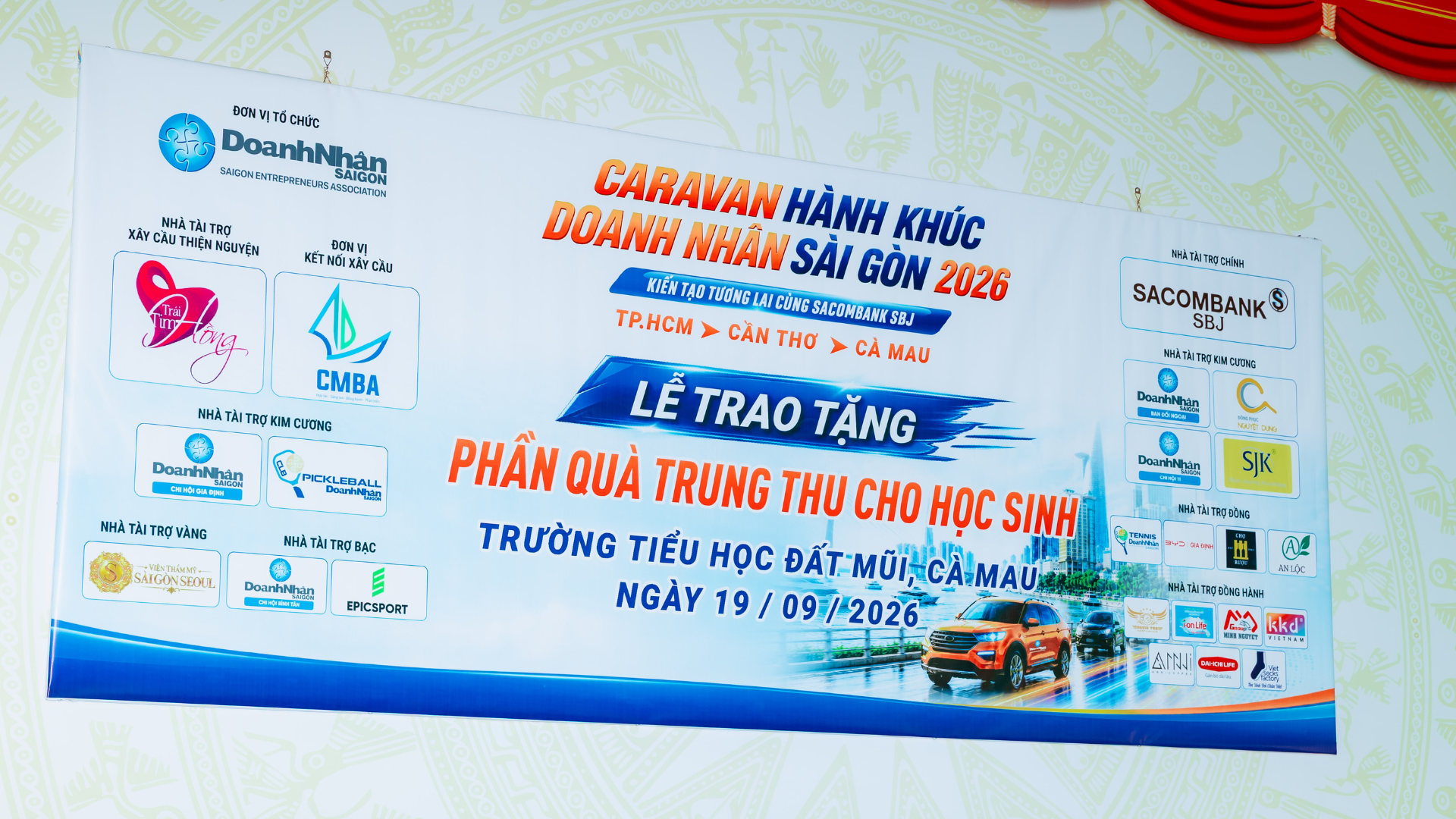 SJK đồng hành lan tỏa yêu thương tại Cà Mau