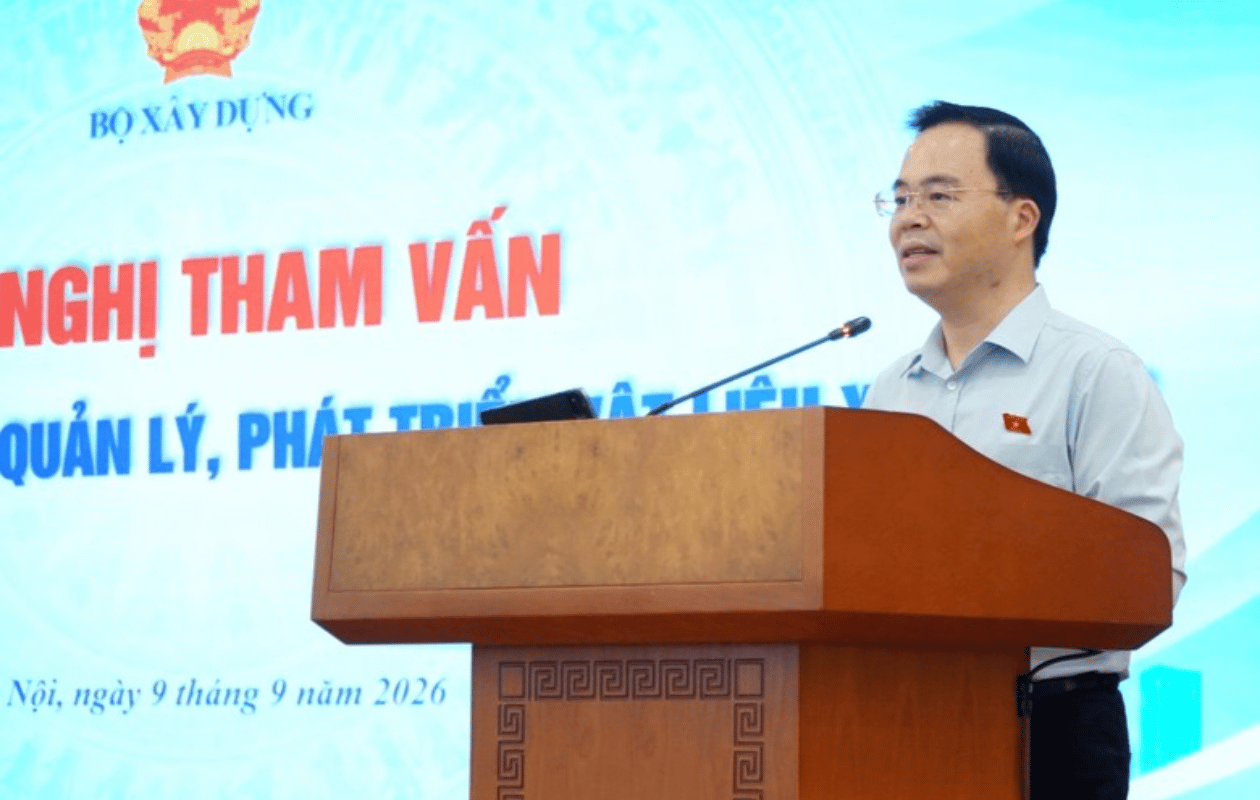 Bộ Xây dựng tham vấn chính sách Luật Quản lý, phát triển vật liệu xây dựng