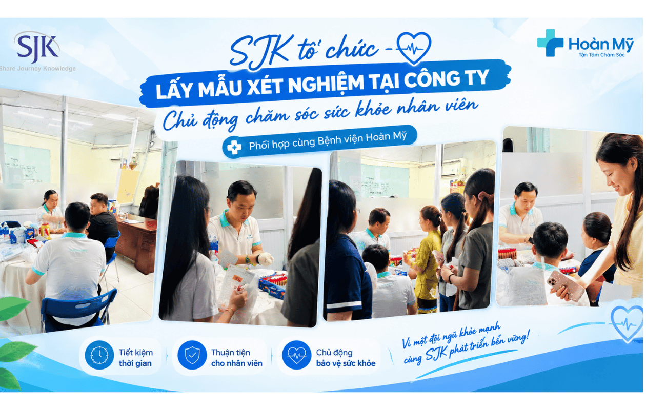SJK đồng hành cùng người lao động qua chương trình khám sức khỏe định kỳ năm 2026