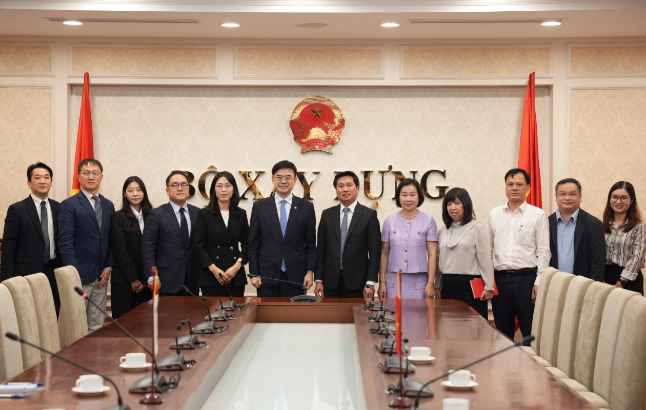 Việt Nam và Hàn Quốc tăng cường hợp tác trong lĩnh vực xây dựng