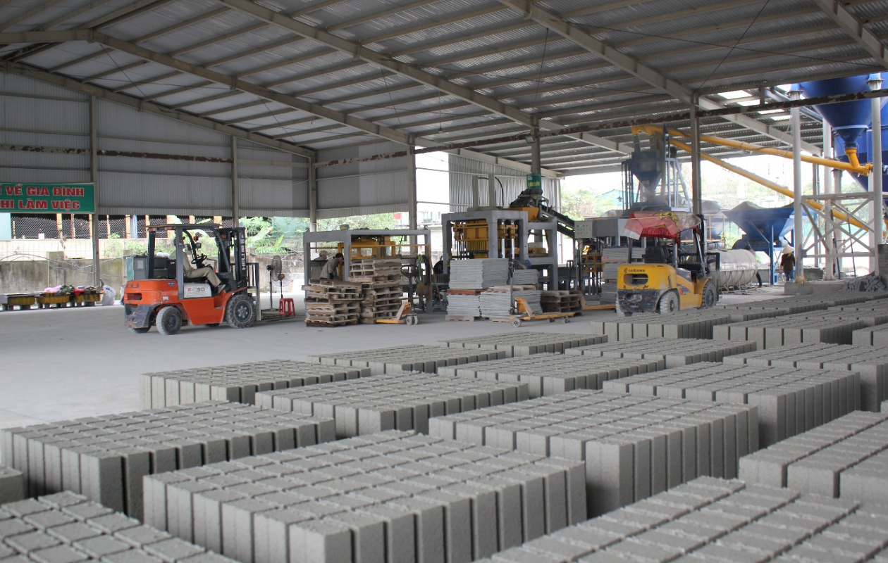 Doanh nghiệp gạch không nung loay hoay tìm hướng tiêu thụ